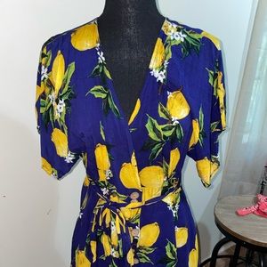 Adorable lemon dress